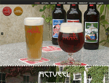 Tablet Screenshot of brouwerijdehemel.nl